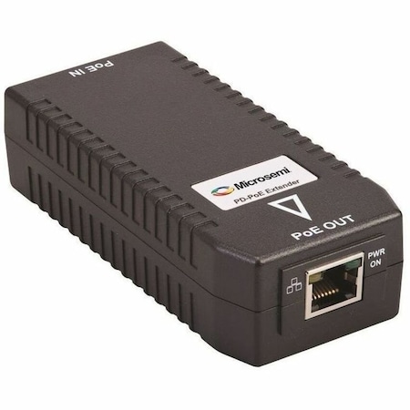 Microchip Microsemi 1-Port, Extends PoE Range by Additional 100m, 802.3af /802.3at Output Power PD-POE-EXTENDER