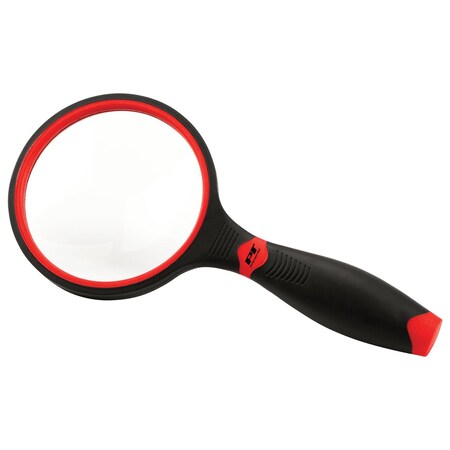Performance Tool 4 x Magnifying Glass with Comfort Grip Handle W15038