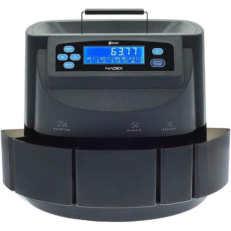 Nadex Coins S540 Coin Counting Sorter and Coin Roll Wrapper NCS8-1109