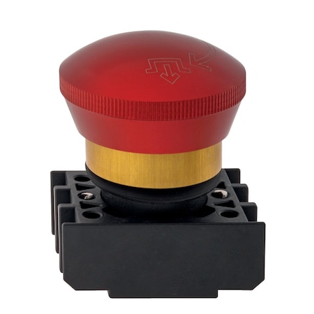 Schmersal Emergency Stop Button With Metal Bezel EDRR-40RT