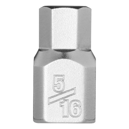 Milwaukee Tool Bit Socket, 1/4" Drive, Chrome, S2 Steel 45-34-1126