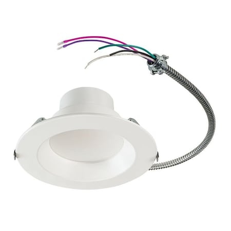 Keystone 8in Circular LED Commercial Downlight feat. Power Select and Color Select | 30/27/23/20/16W | 120-27 KT-RDLED30PS-8A-9CSF-CDIM