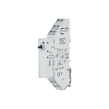 Metz Connect Changeover Contact, 24V AC/DC, 1 Output 11070613