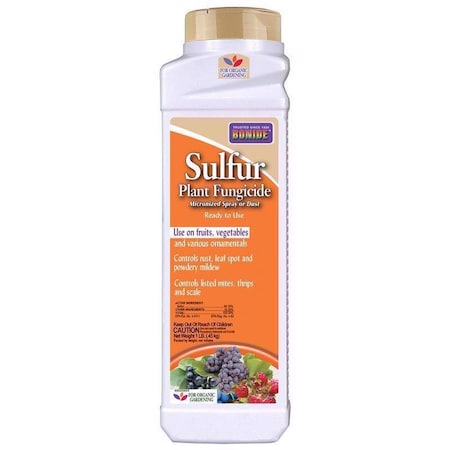 Bonide Products Sulfur Organic Concentrated Dust Fungicide 1 lb 141