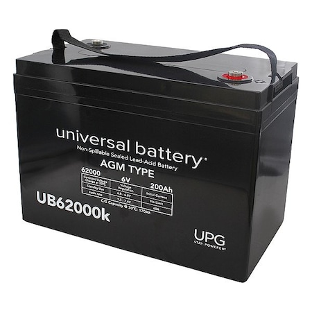 Upg 6V 200Ah I4 Group 27 case, Battery 45969