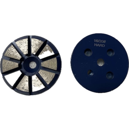 Vantage Product Metal Bond, Diamond Tooling M-TQC10SEG-1620H-Bevel