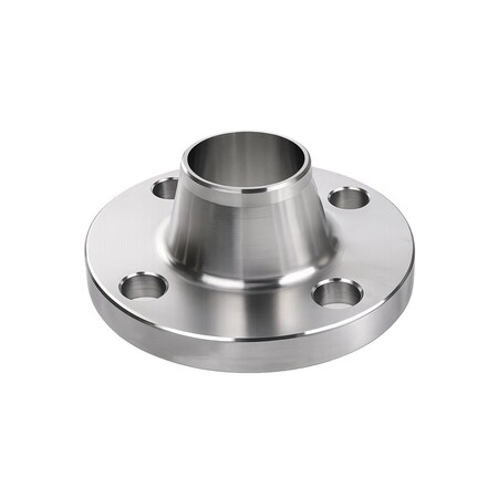 Msi Products 3 in 150 lb Raised Face Weld Neck Flange, 304 Stainless Steel, Schedule 10 A3461348