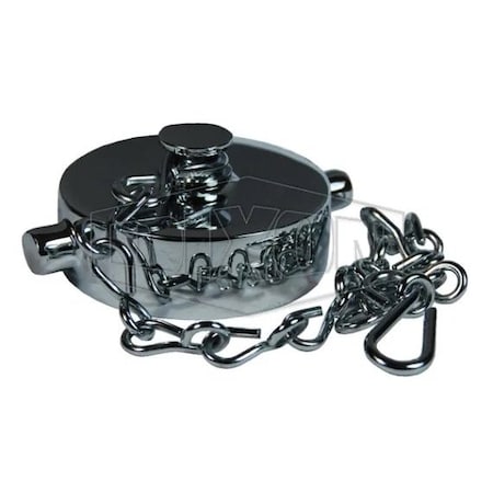 Dixon Pin Lug Cap, 2-1/2 in, Female NST NH, Brass, Domestic FC250F-C