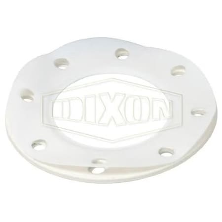 Dixon Flange Gasket, PTFE, 3 in Nominal, 5-5/8 in OD x 1/16 in Thick, Domestic 300GTTFTK