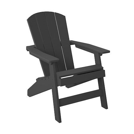 Polybird STATIONARY ADIRONDACK.     BLACK POLYBIRD P1