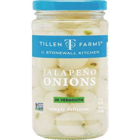 Tillen Farms 12 Oz. Jalapeo Onions in Vermouth 300303