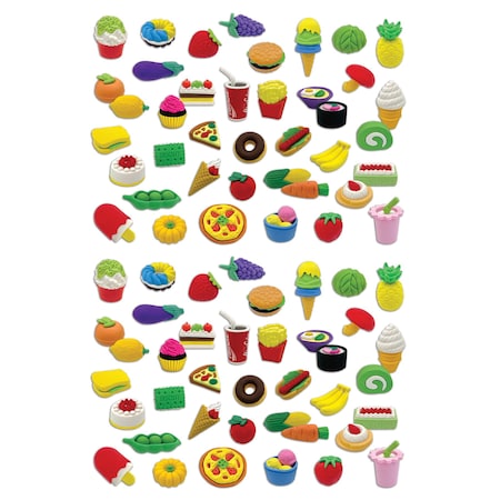 Teacher Created Resources Desk Pets, Assorted Food, 80PK TCR20001