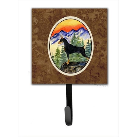 Carolines Treasures Doberman Leash Holder Or Key Hook SS8284SH4