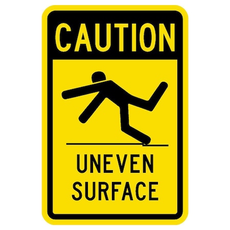 Sign Solutions Usa Traffic Sign, 8 in Width, Aluminum Sign, Vertical Rectangle DCS06DYE0812CUS00119