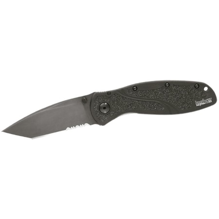Kershaw Blur Knife, Serrated Blade 1670TBLKST