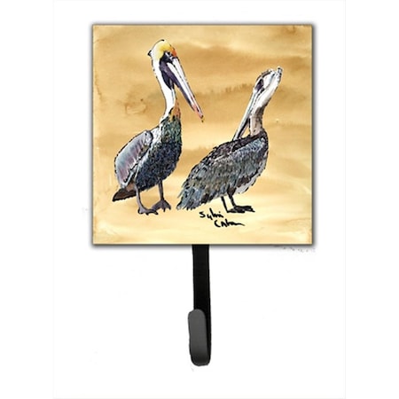 Carolines Treasures Bird - Pelican Leash Holder Or Key Hook 8408SH4