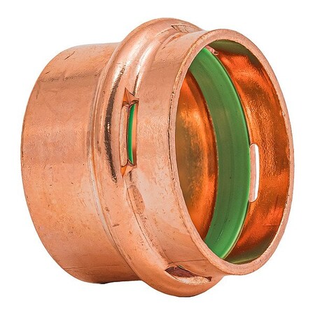 Quickfitting Surepress Cap, Copper, Press-fit 1 1/4 in SPWEC4R
