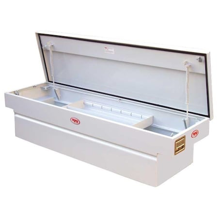 Rki C63 Single Lid Steel Xbox Fullsize Trucks, White RKIC63