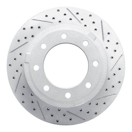 Dynamic Friction Co DFC Geoperformance Rotor - Drilled and Slotted 830-54227R