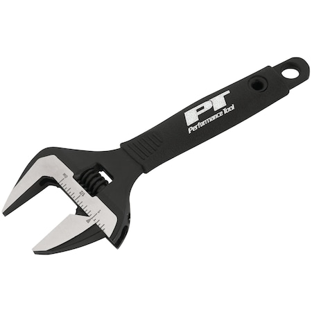 Performance Tool 6 in. Wide Mouth Adjustable Wrench 20401