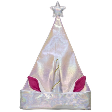 Dyno 17 in. Unicorn Santa Hat 1 pk 0409921-1