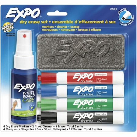 Expo Dry Erase Marker Set, 4 Markers 80653A
