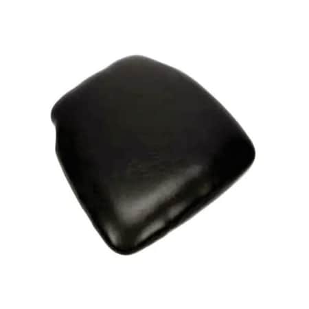 Chivari Black 1.75" Thick Vinyl Panel Chiavari Chair Cushion CUSHPANVINBLK-CONT-AX-T