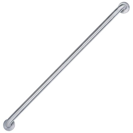 Boston Harbor Safety Grab Bar, 48 in L Bar, Stainless Steel, Wall Mounted Mounting SG01-01&0148