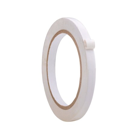 Wod Tape Floor Marking Tape, PVC, White, 3/8 inch (9mm) W., 6 mil Thickness, 128 PK WOD VTC366-00375-128-36-WHI