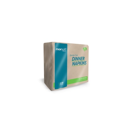 Morcon Dinner Napkin Kraft, 15.75inx14., PK2400 831K