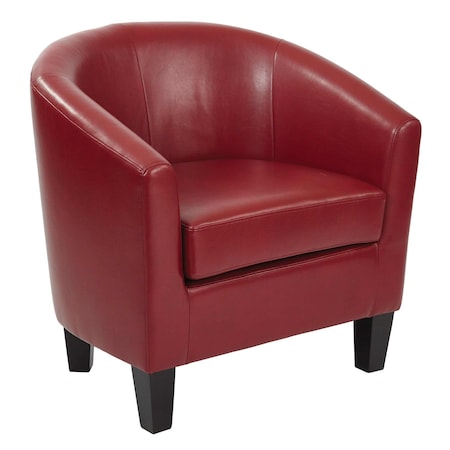 Osp Home Furnishings Ethan Tub Chair, Cranberry ETN-PD22