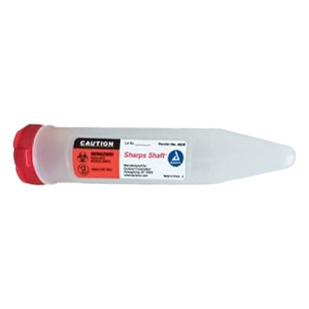 Lighthouse Sharps Container, PP, 9/10 oz, Clear, PK24 4630