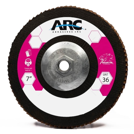 Arc Abrasives Quick-Change Disc, Ceramic 75-31441