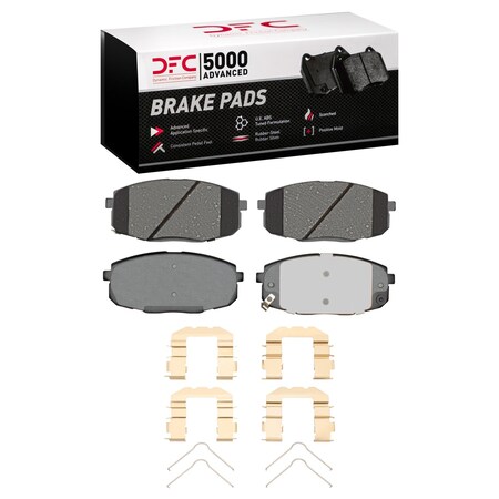 Dfc 5000 Advanced Disc Brake Pad Set, 1551-2035-03