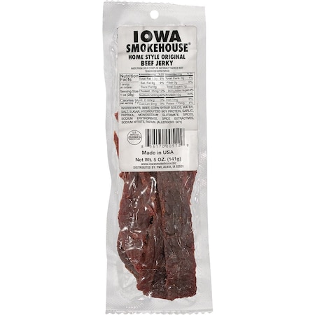 Iowa Smokehouse 5 Oz. Original Homestyle Beef Jerky is-5jn