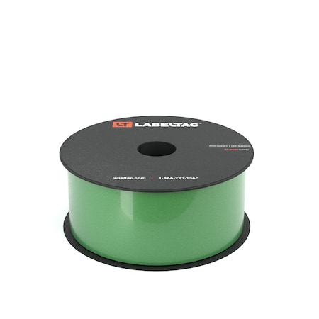Labeltac Safety Grade Reflective Label Supply 2in x 75ft LT4/LTPX, Green LT205SGRF
