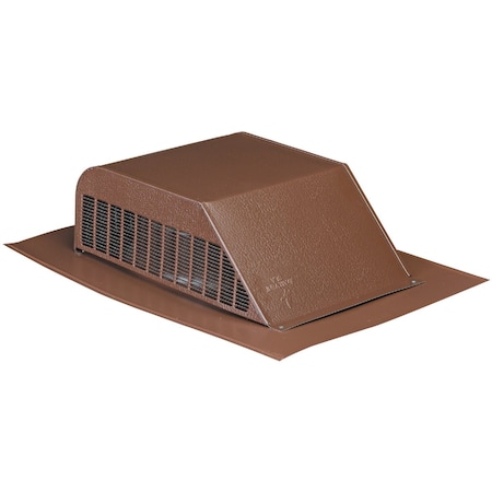 Airvent Airhawk 50'' Brown Galvanized Steel Slant Back Roof Vent RVG55086