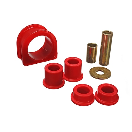 Energy Suspension Rack and Pinion Mount Bushing, Red; Polyurethane 8.10104R