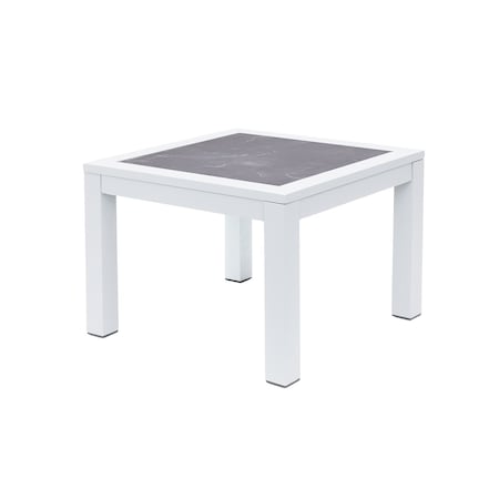 Bfm Seating Belmar Inlay End Table PH6105PR-WH