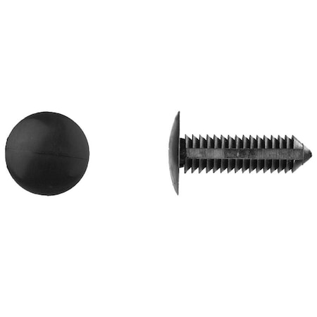 Disco Automotive Hardware 9/32'' BLACK NYLON SHIELD RETAINERS, 500PK 9132B