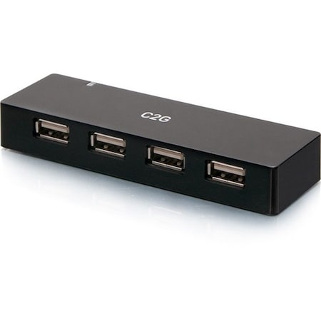 C2G 4-PORT USB-A HUB WITH 5V 2A POWER SUPPLY C2G54463