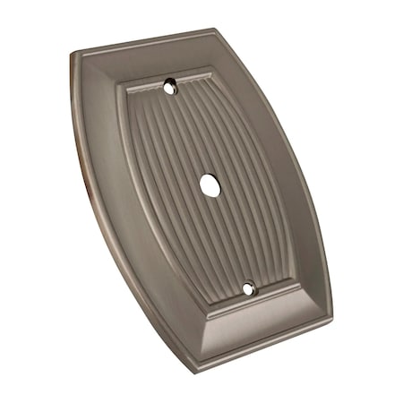 Brixwell 11-3/5in X 6-3/10in Decorative Wall Plate For Home Hardware Satin Nickel BXB04563G10