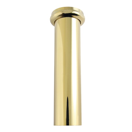 Kingston Brass 1-1/2" x 6-1/2" Brass Slip Joint Tailpiece Extension Tube, Polished Brass EVT6122K
