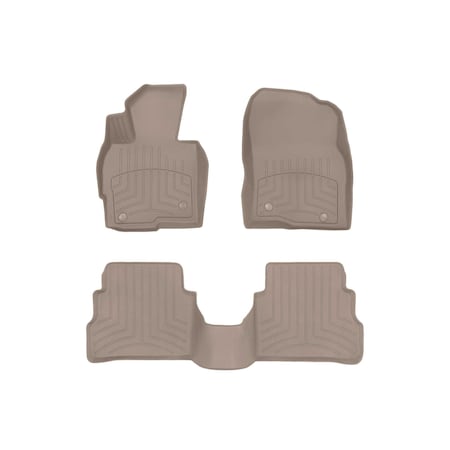Weathertech Tan, Front and Rear FloorLiner HP 45419-1-2IM