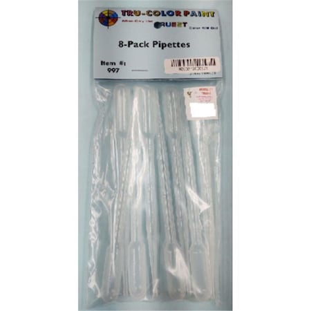 Tru-Color Paint 3 ml Pipette, 8PK TCP997
