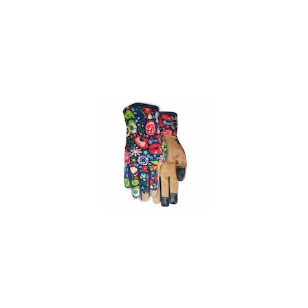Midwest Quality Gloves Garden Gloves, Synthetic Palm, Women's L 160A4-L