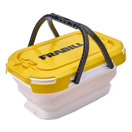 Frabill Collapsible Bait Bucket w/Aerator FRBBC6-A