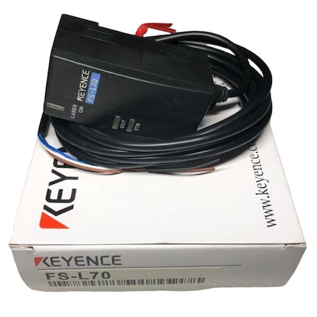 Keyence Fiber Photoelectric Sensor, Amplifier Unit FS-L70