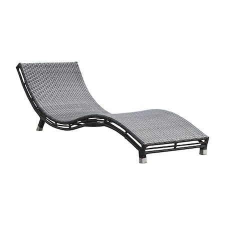 Panama Jack Outdoor Panama Jack Graphite Curve Chaise Lounge PJO-1601-GRY-CC