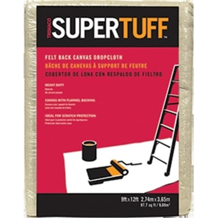 Trimaco FB1 9 x 12 ft. Felt Back Drop Cloth 47034909121